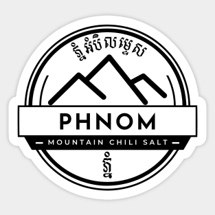 Phnom Chili Salt Logo Sticker